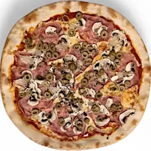 Pizza Prosciutto Funghi 500g